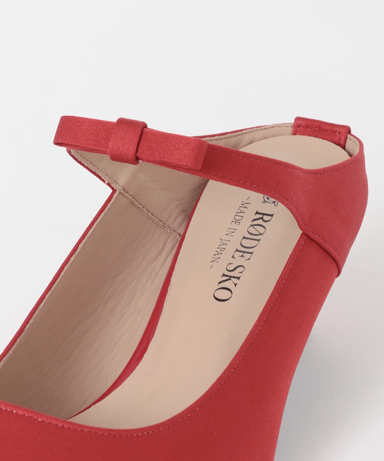 RODE SKO「『MADE IN JAPAN』プチリボンミュール」|パンプス|