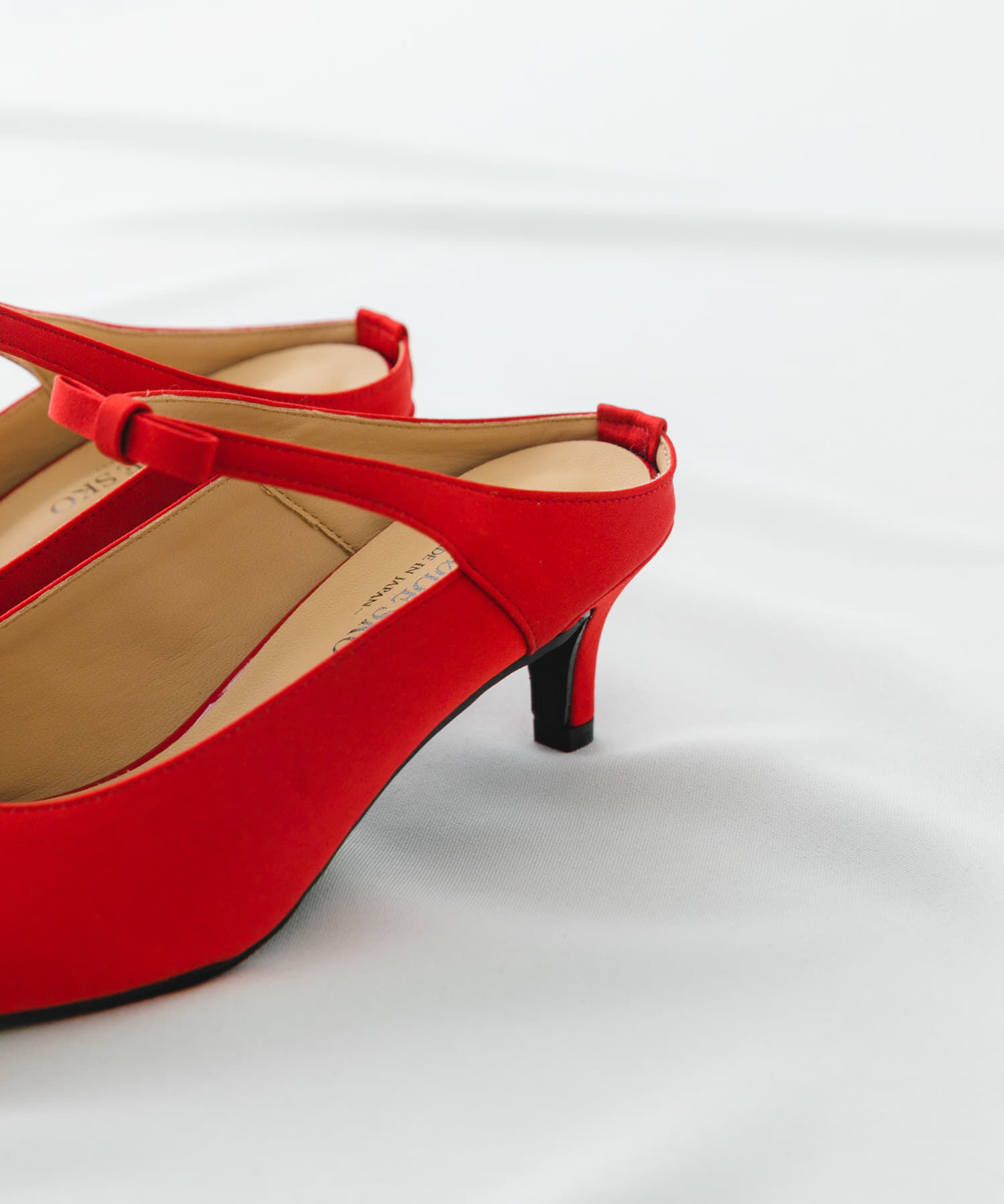 RODE SKO「『MADE IN JAPAN』プチリボンミュール」|パンプス|