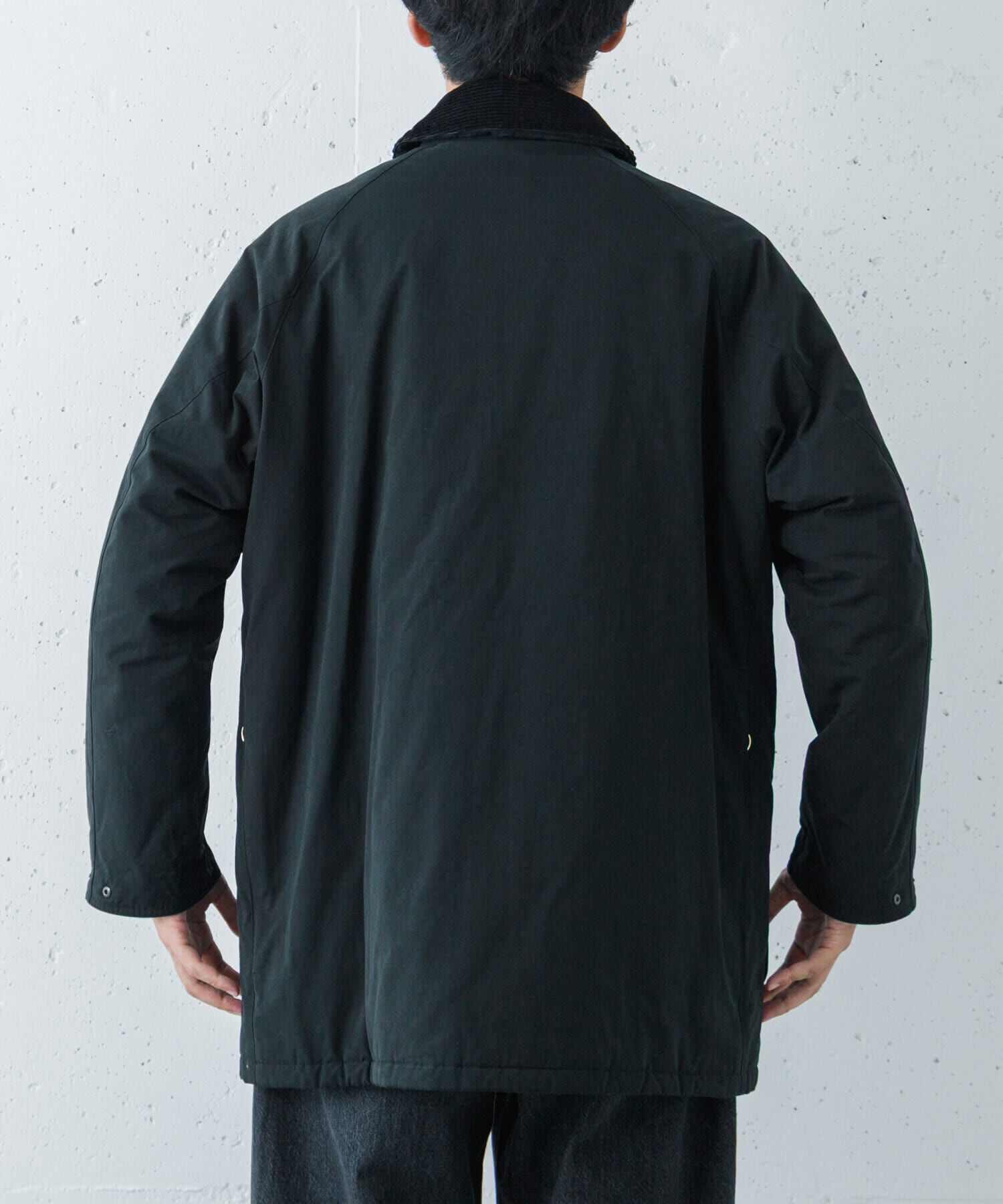 URBAN RESEARCH「『別注』Barbour / URBAN RESEARCH　PADDED OS BEAUFORT」|ノーカラーコート|