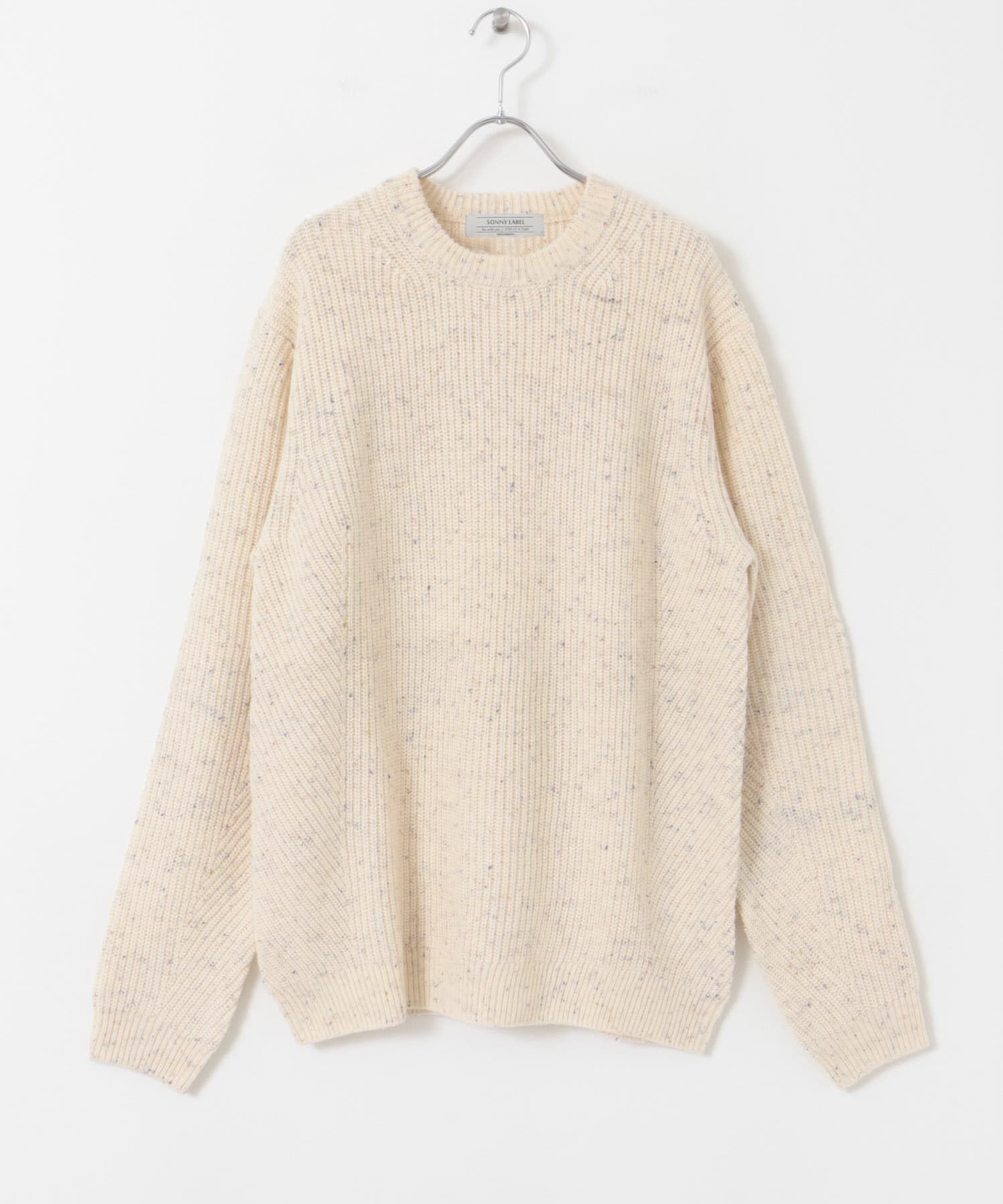 Sonny Label 「ウォッシャブルウール混クルーネックニット」|ニット・セーター|