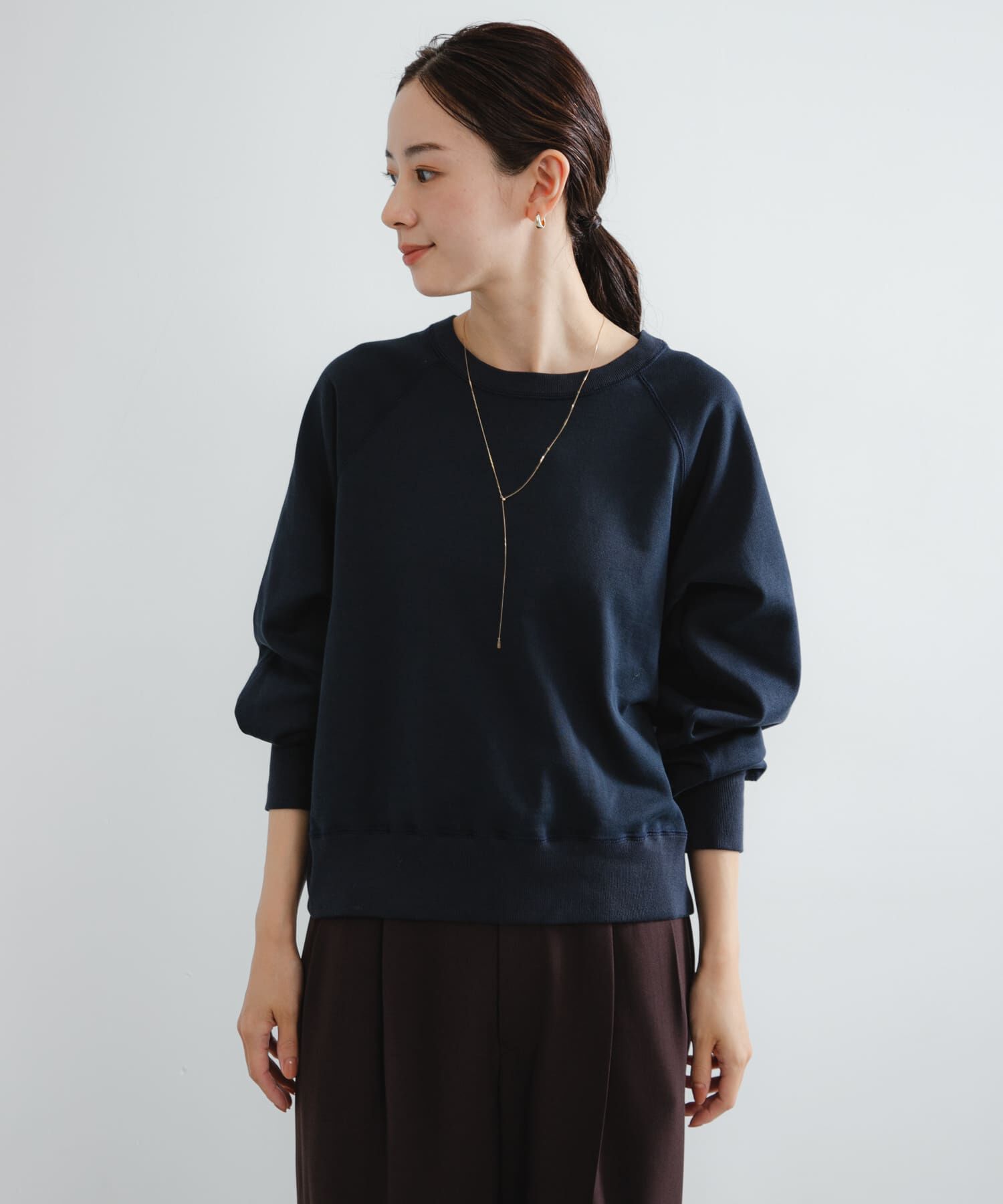 URBAN RESEARCH「スーピマコットンラグランスウェット」|スウェット・ジャージ|