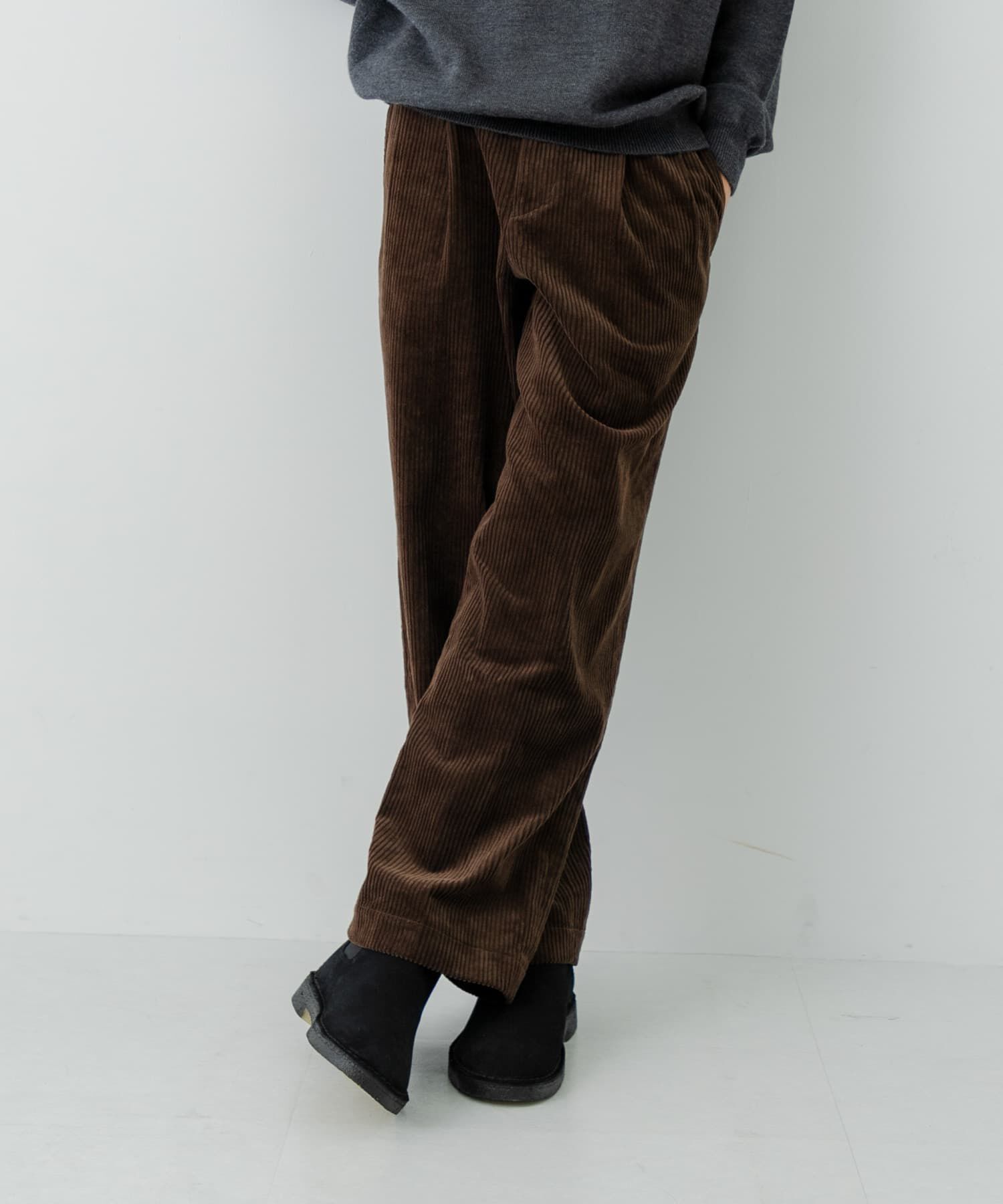URBAN RESEARCH「6W CORDUROY TROUSER」|その他|ブラウン