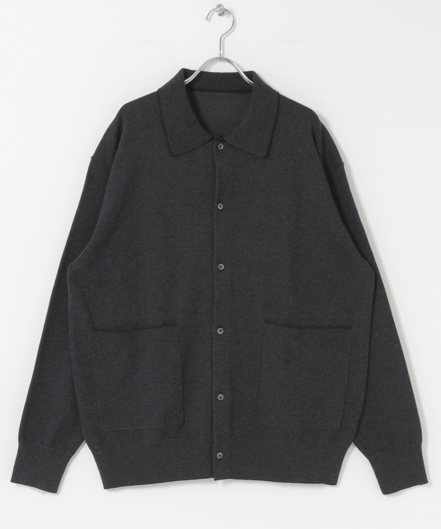 URBAN RESEARCH DOORS「FORK&SPOON　ニットポロカーディガン」|カーディガン|