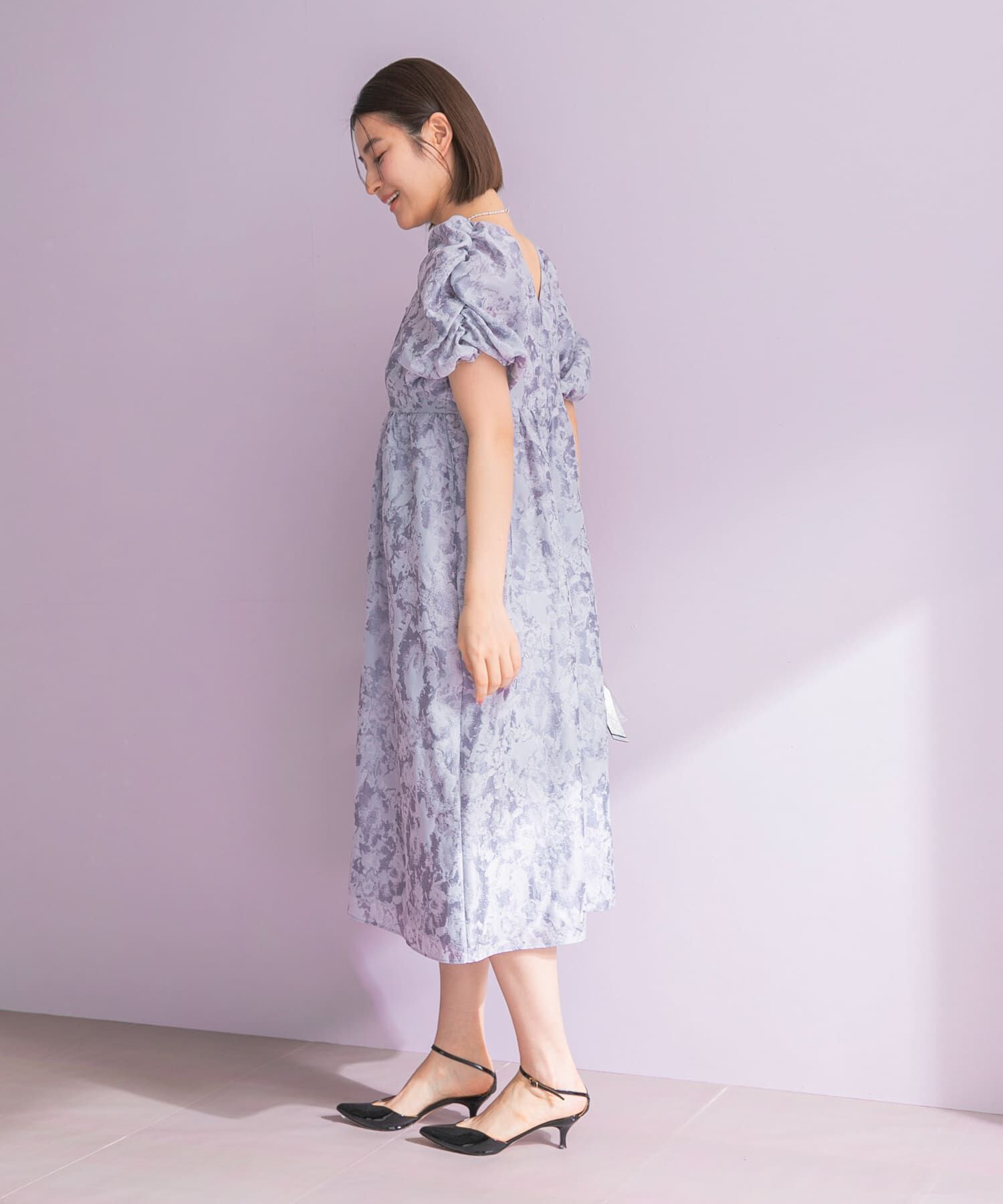 URBAN RESEARCH ROSSO「ANDRESD　JACQUARD DRESS」|ワンピース|