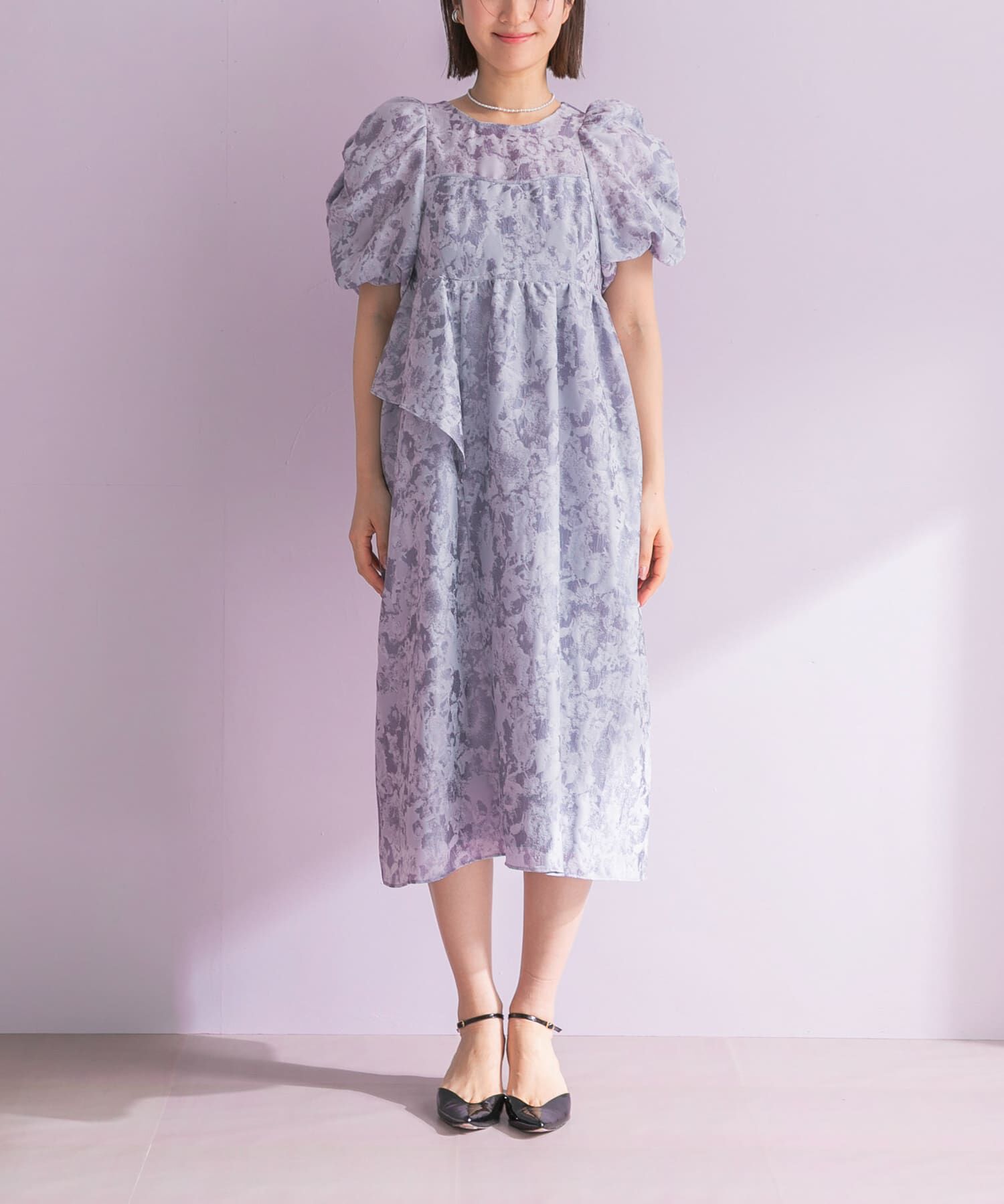 URBAN RESEARCH ROSSO「ANDRESD　JACQUARD DRESS」|ワンピース|