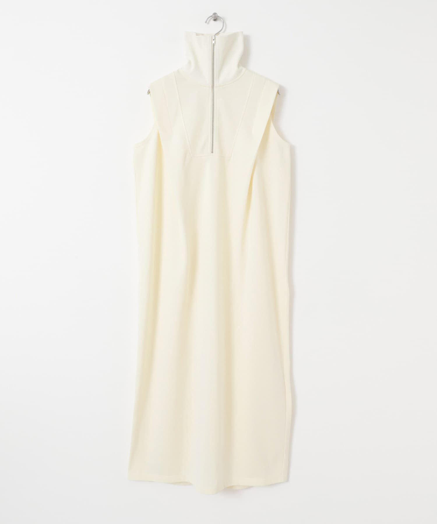  「ハーフZIPカットワンピース」|ワンピース|