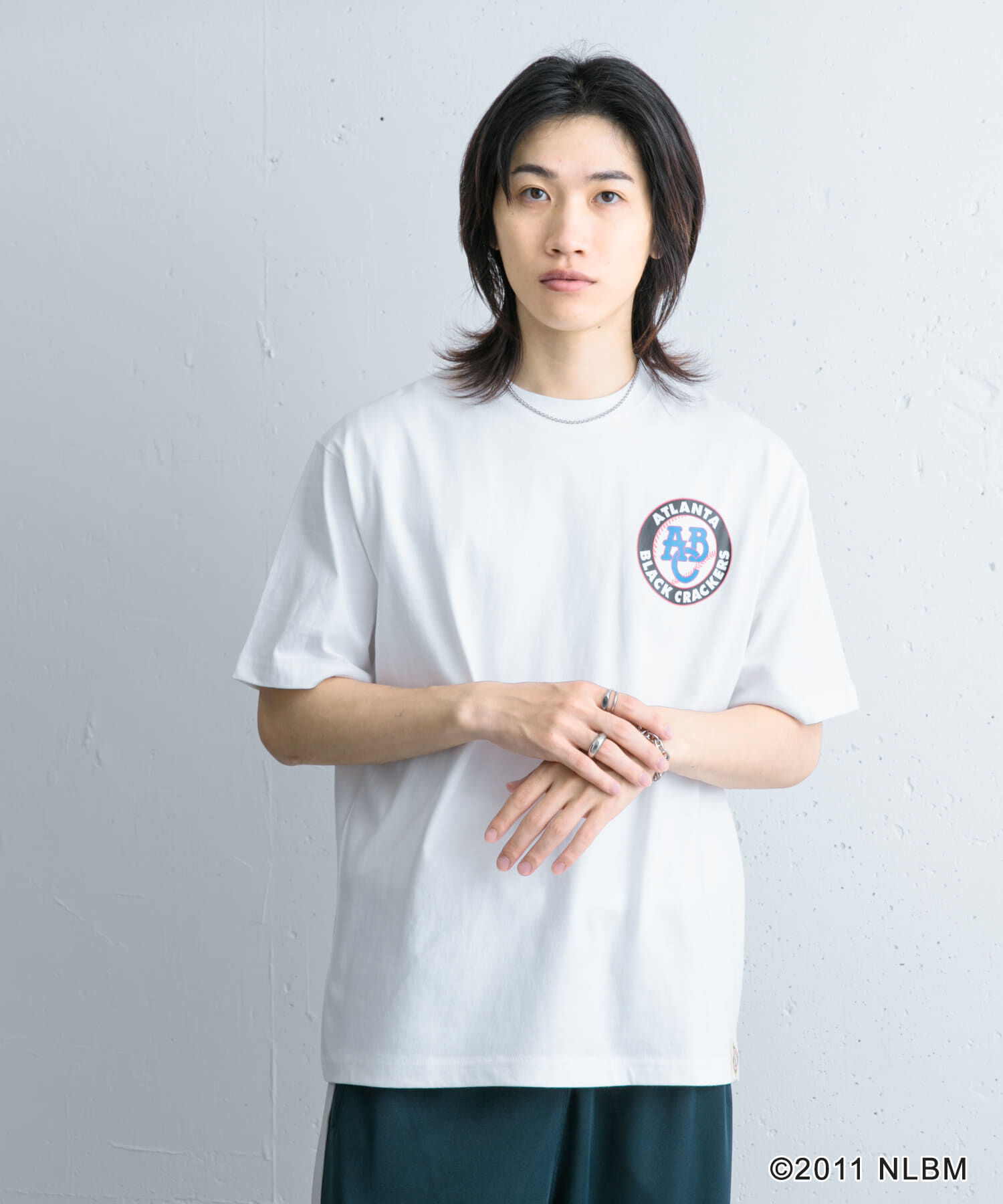 SENSE OF PLACE by URBAN RESEARCH「Negro Leagues　プリントTシャツ A」|Tシャツ・カットソー|