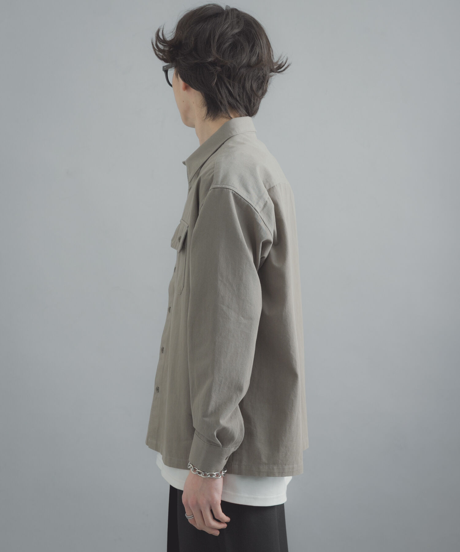 SENSE OF PLACE by URBAN RESEARCH「ダブルポケットカラーデニムシャツ」|シャツ・ブラウス|