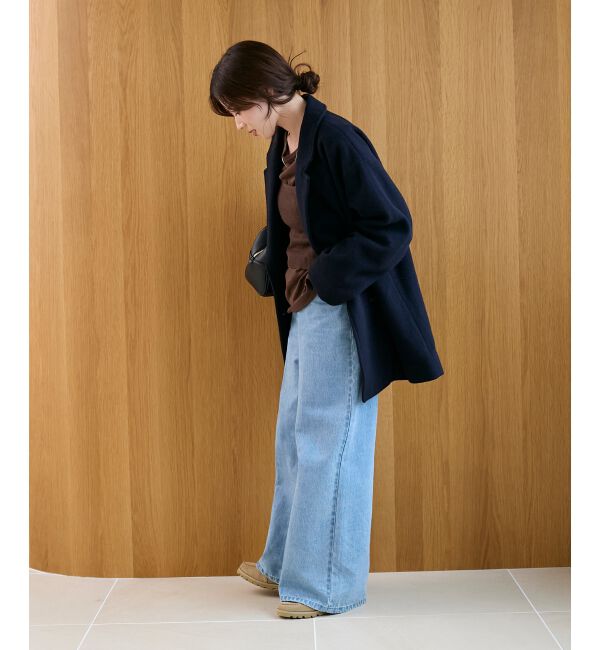  「ウールオーバーチェスターハーフコート」|チェスターコート|