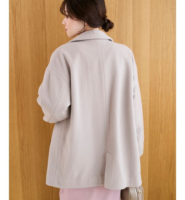  「ウールオーバーチェスターハーフコート」|チェスターコート|