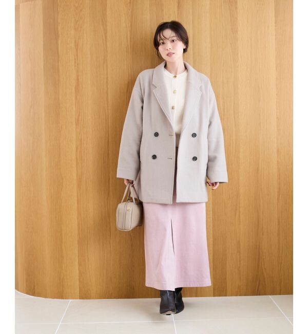  「ウールオーバーチェスターハーフコート」|チェスターコート|