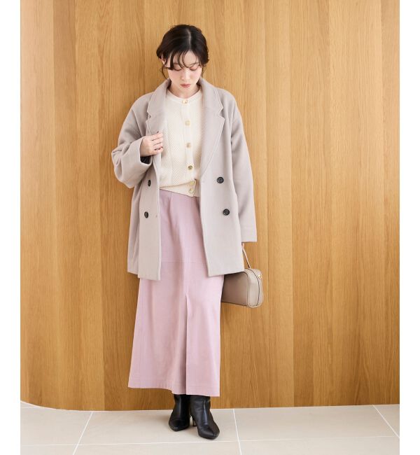  「ウールオーバーチェスターハーフコート」|チェスターコート|