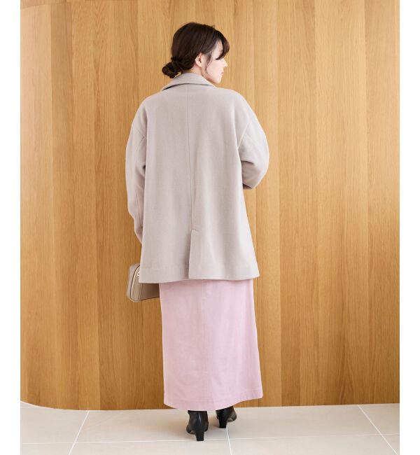  「ウールオーバーチェスターハーフコート」|チェスターコート|