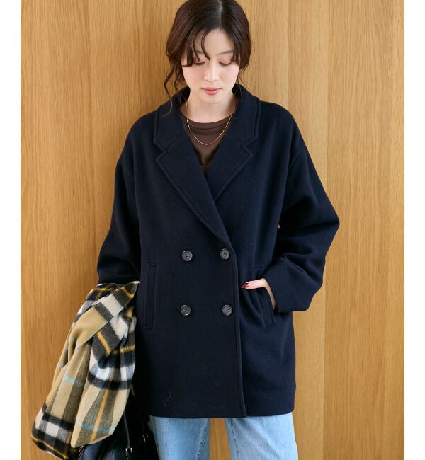  「ウールオーバーチェスターハーフコート」|チェスターコート|