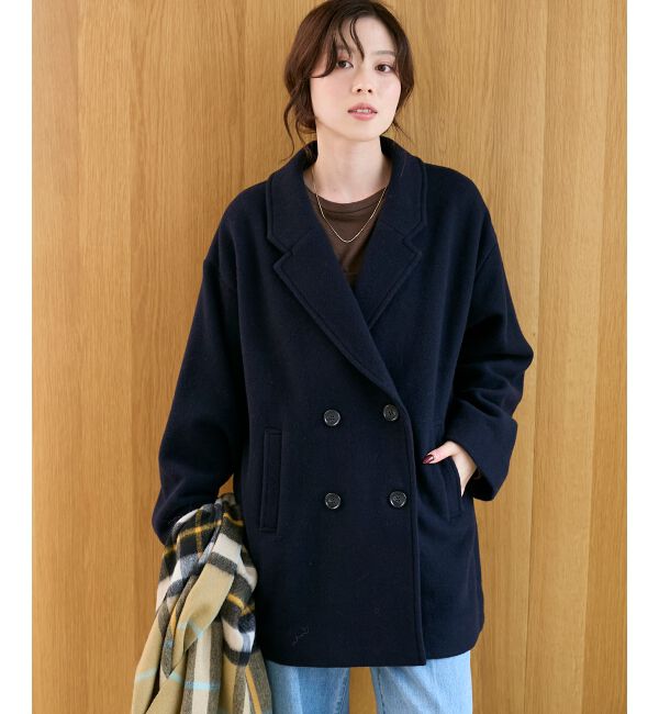  「ウールオーバーチェスターハーフコート」|チェスターコート|