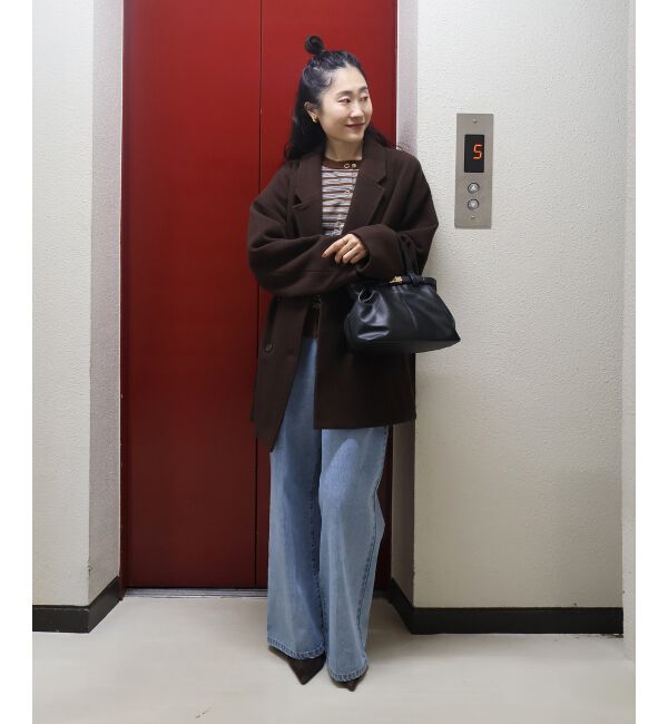  「ウールオーバーチェスターハーフコート」|チェスターコート|