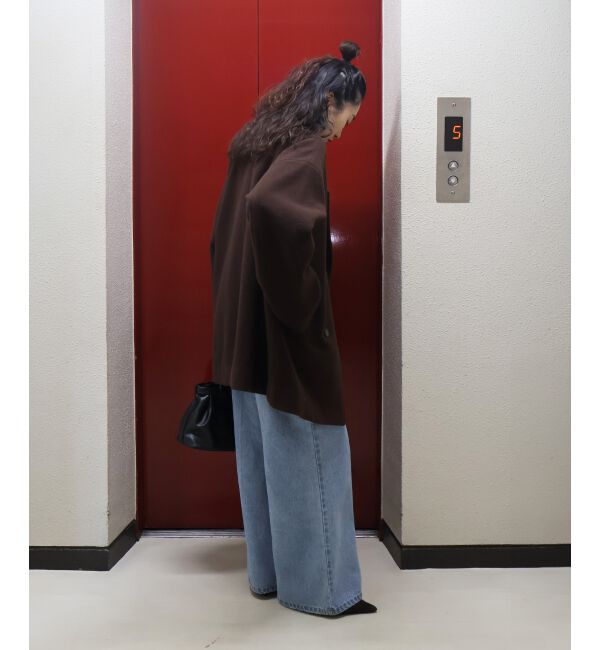  「ウールオーバーチェスターハーフコート」|チェスターコート|