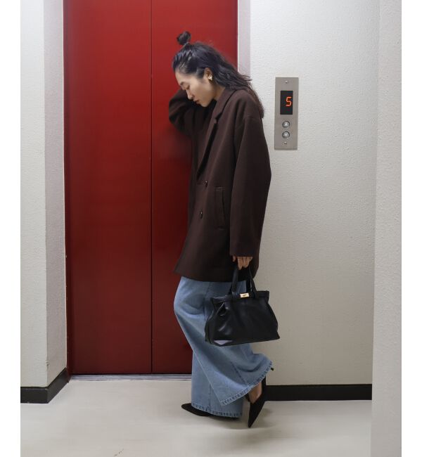  「ウールオーバーチェスターハーフコート」|チェスターコート|