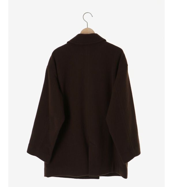  「ウールオーバーチェスターハーフコート」|チェスターコート|