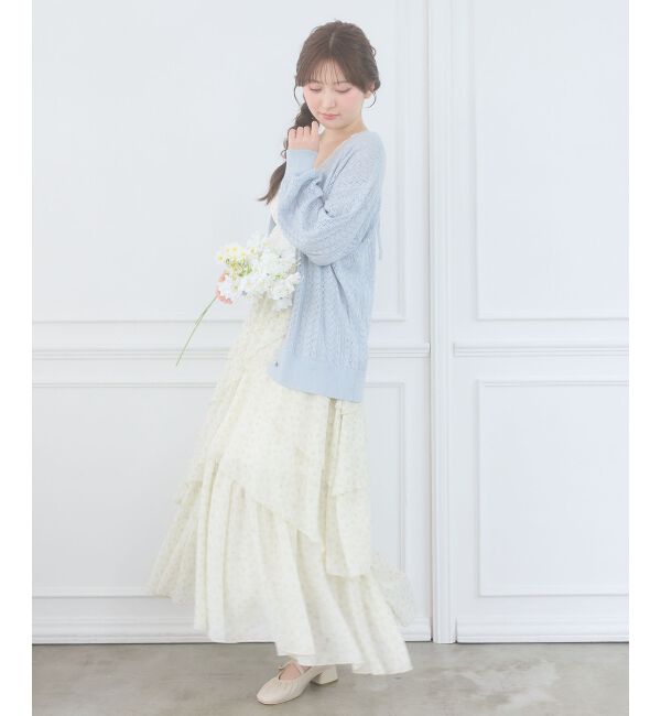  「ランダムティアードスカート」|スカート|