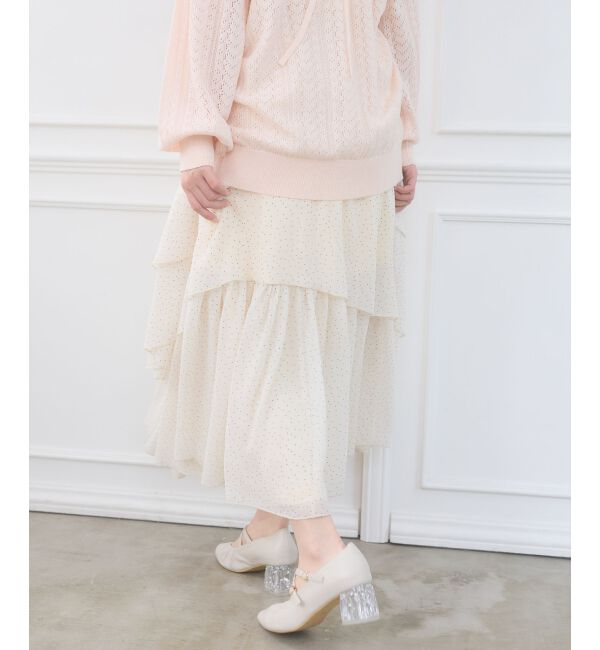  「ランダムティアードスカート」|スカート|