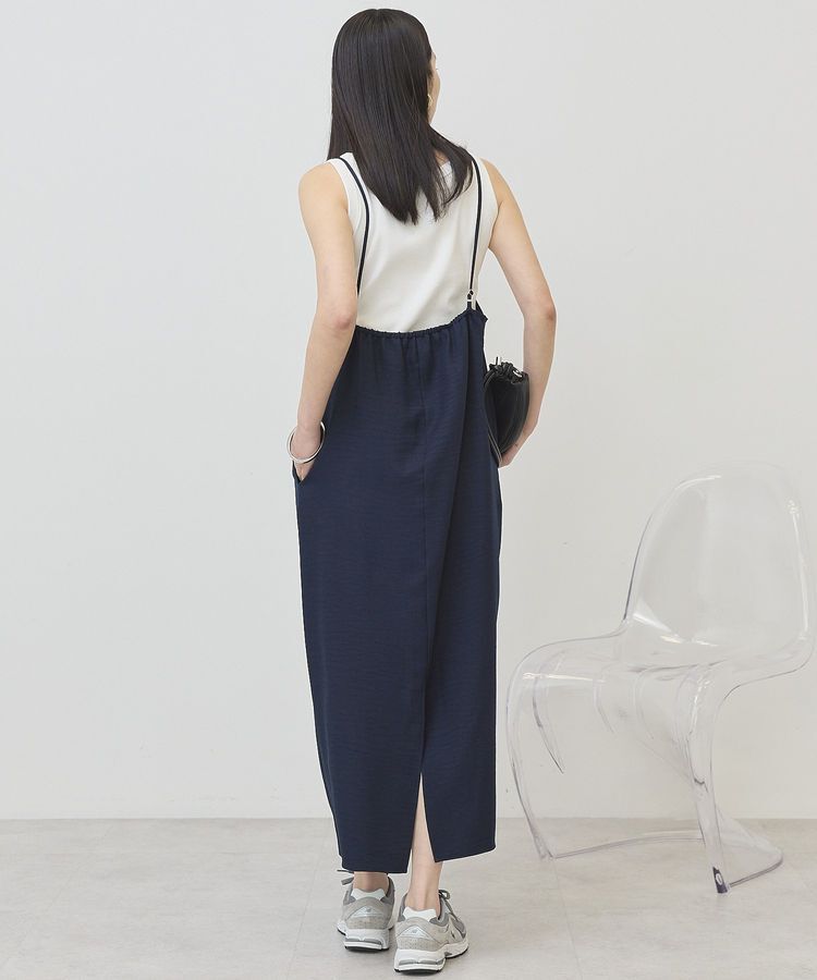 AMERICAN HOLIC「リネンライクIラインキャミワンピース」|ワンピース|