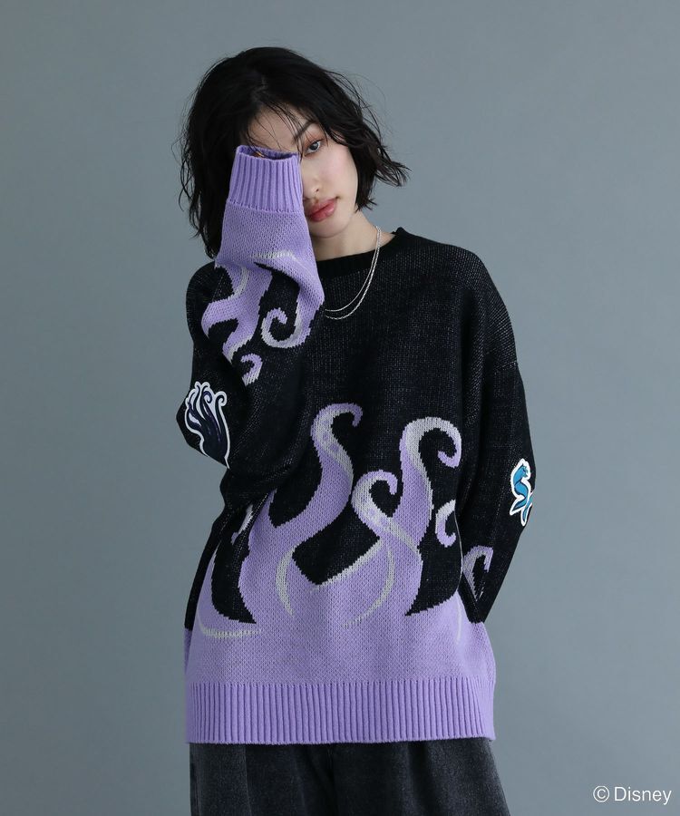 Green Parks「VILLAINS/アースラ/ジャガードニット」|ニット・セーター|