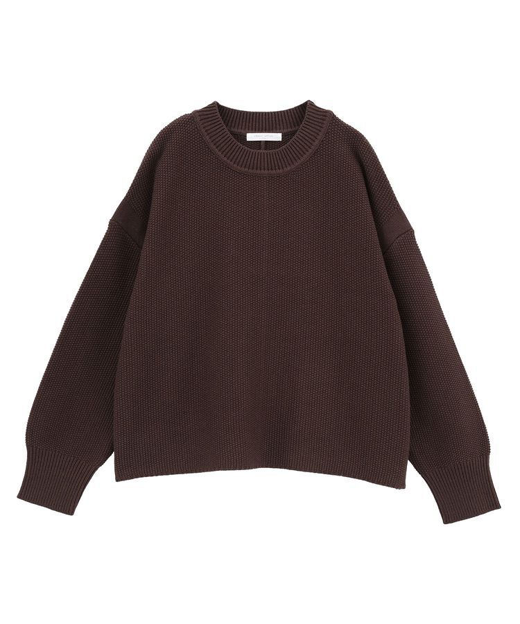 Green Parks「かのこ編モックネックニットプルオーバー」|ニット・セーター|