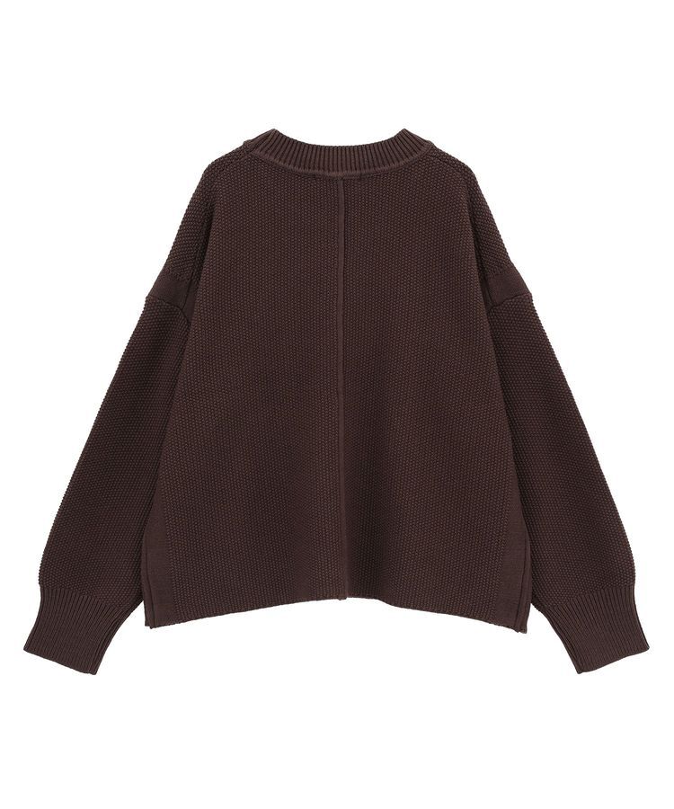 Green Parks「かのこ編モックネックニットプルオーバー」|ニット・セーター|