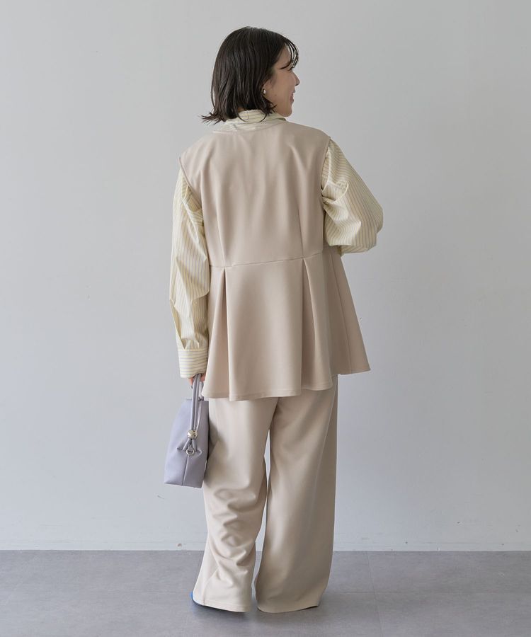 Green Parks「楽ちんリップルワイドパンツ」|その他|