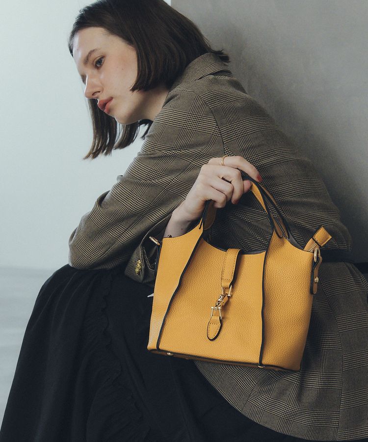 YECCA VECCA「【一部WEB限定】4wayミニバッグ」|ハンドバッグ|Mustard