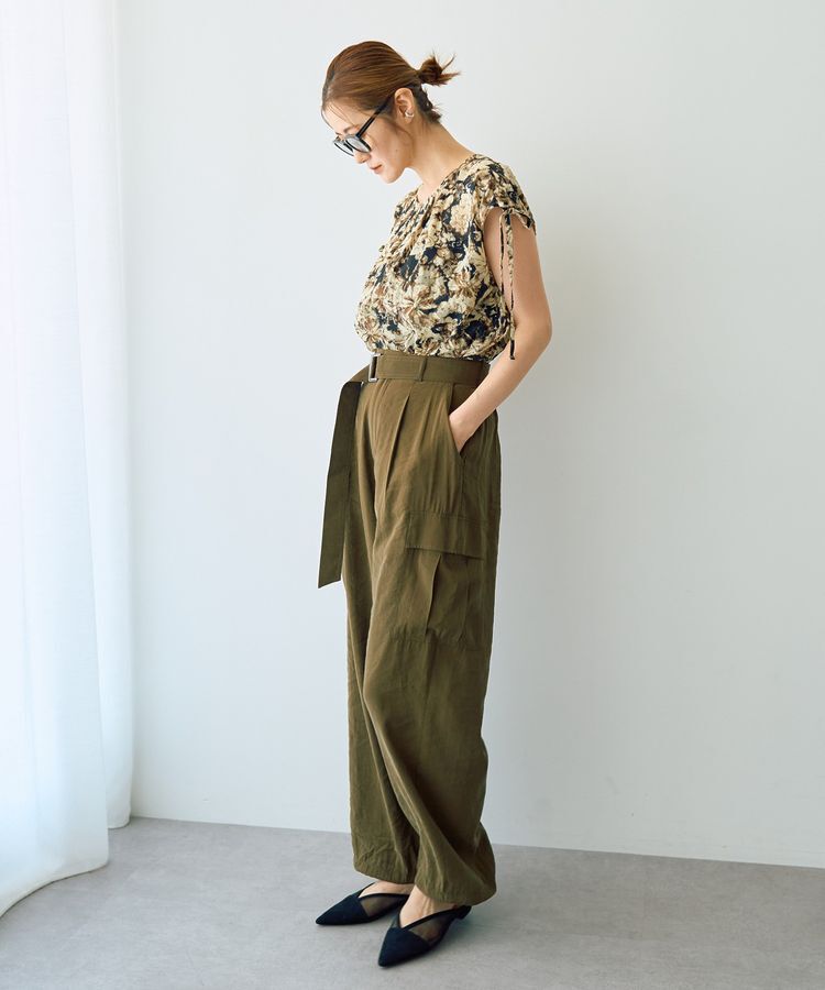 YECCA VECCA「ベルテッドカーゴパンツ」|その他|