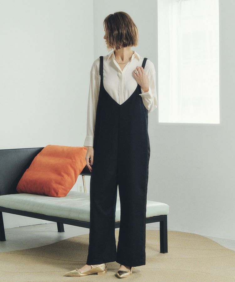 Editt by YECCA VECCA「サイドラインサロペット」|オールインワン|