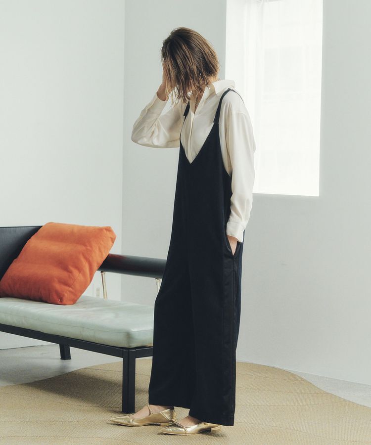 Editt by YECCA VECCA「サイドラインサロペット」|オールインワン|