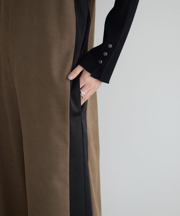 Editt by YECCA VECCA「サイドラインサロペット」|オールインワン|