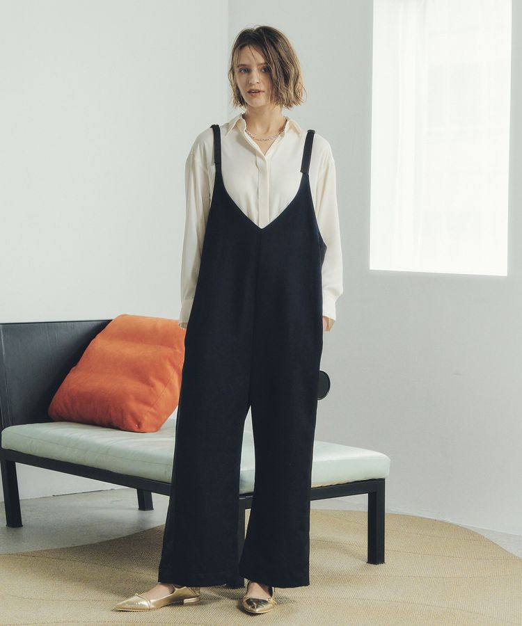 Editt by YECCA VECCA「サイドラインサロペット」|オールインワン|