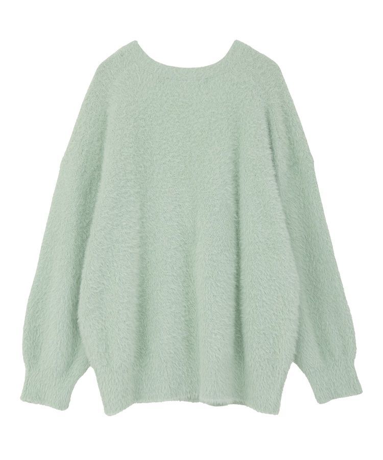 YECCA VECCA「ラメシャギーカーディガン」|カーディガン|