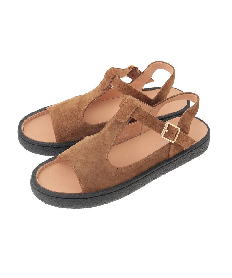 YECCA VECCA「MOHI.レザーTストラップサンダル(2)」|サンダル|