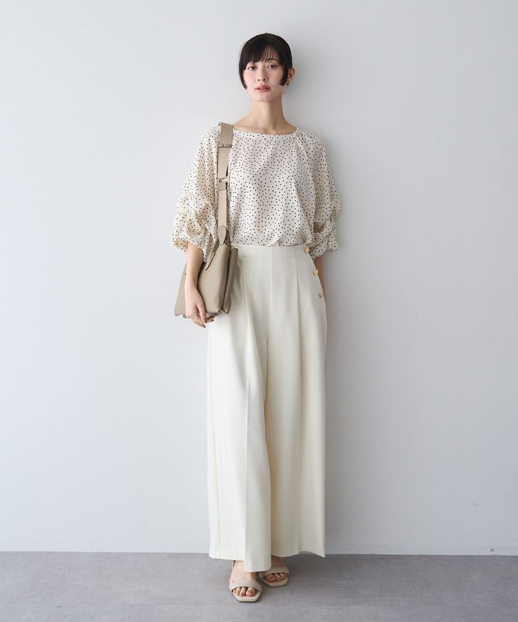 YECCA VECCA「ホイップスリーブブラウス」|シャツ・ブラウス|