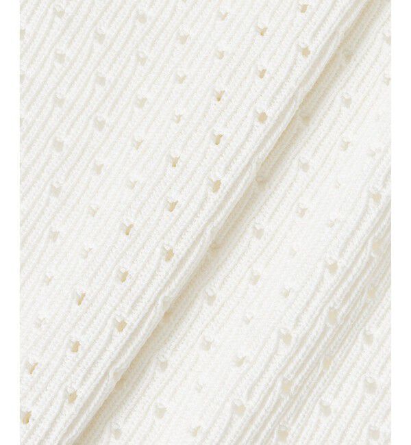 LOULOU WILLOUGHBY「【LOULOU WILLOUGHBY】アイレットポインテールカーディガン」|カーディガン|