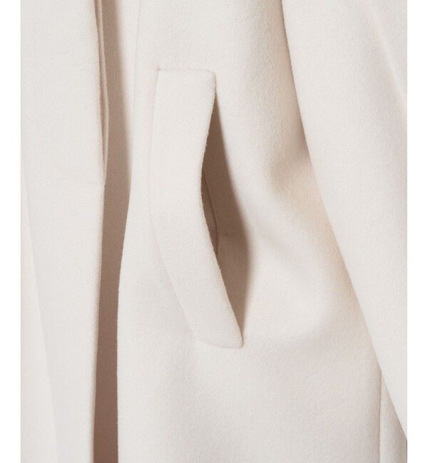 LOULOU WILLOUGHBY「【LOULOU WILLOUGHBY】シャルムビーバーステンカラーコート」|ダッフルコート|