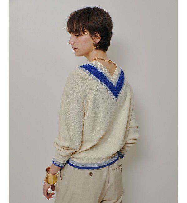 allureville「コットンブークレーチルデンニット」|ニット・セーター|