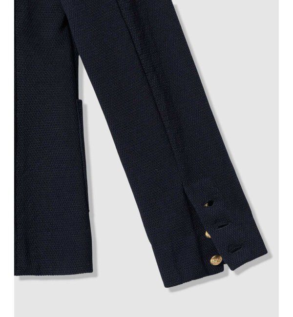 allureville「カノコストレッチニットジャケット」|テーラードジャケット|