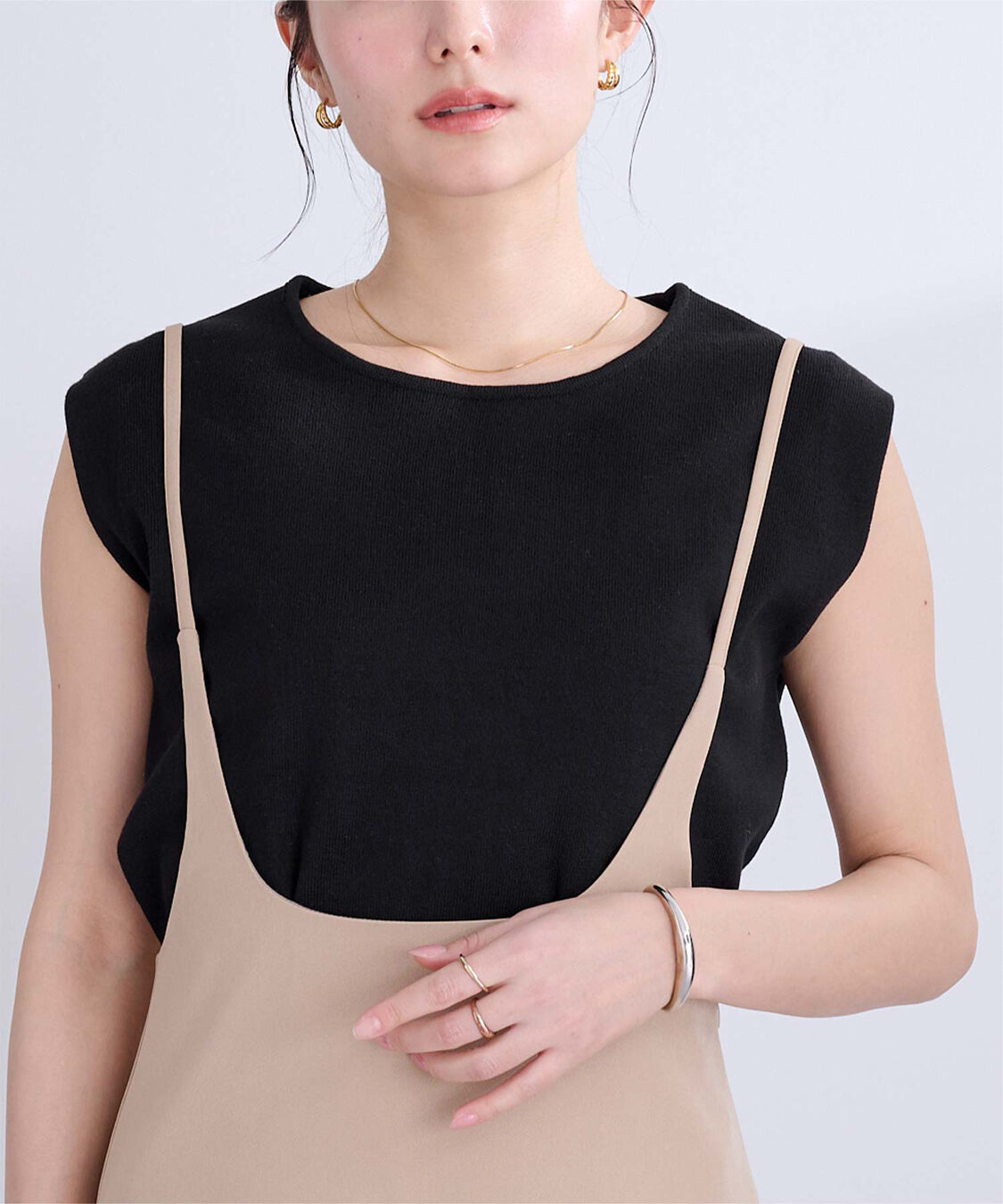 ur's「フレンチスリーブニットトップス」|ニット・セーター|