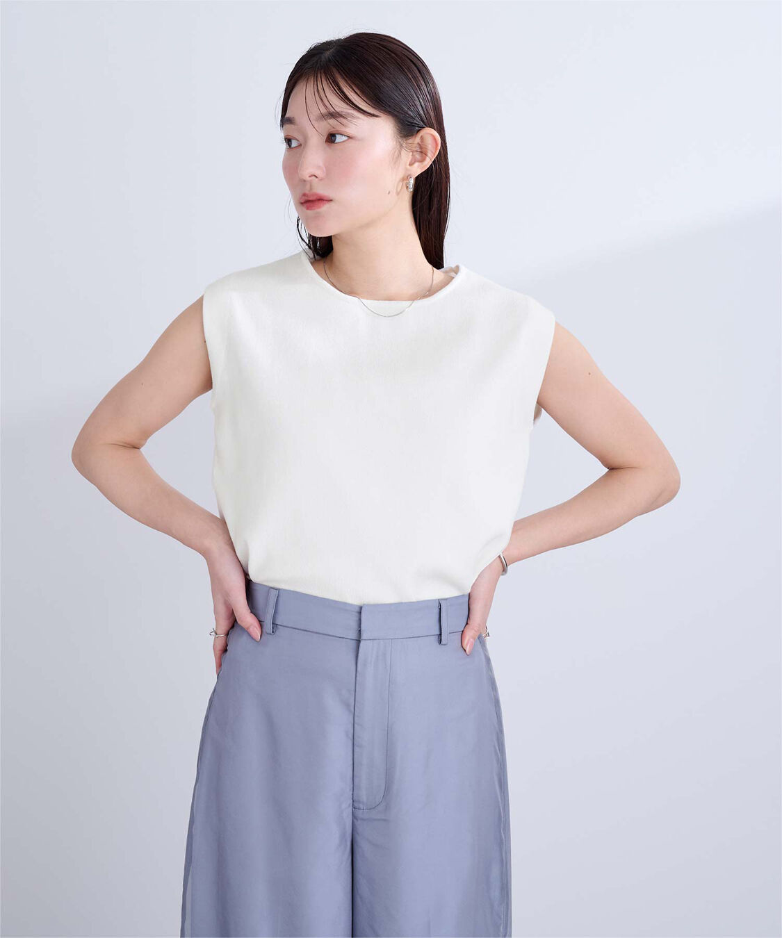 ur's「フレンチスリーブニットトップス」|ニット・セーター|