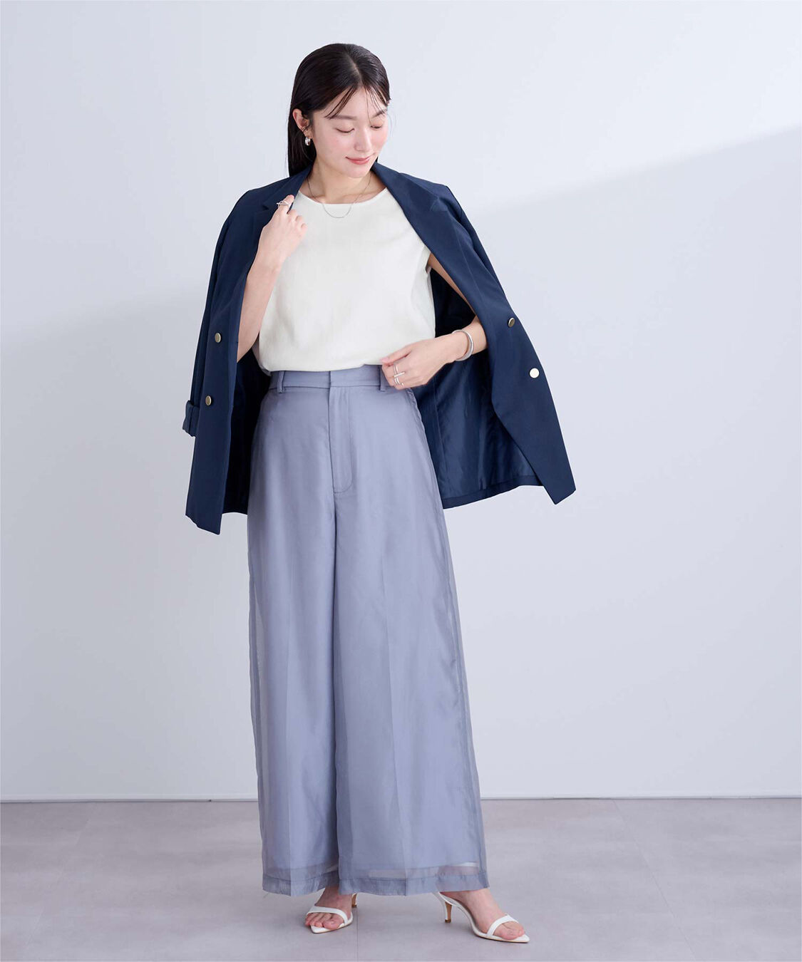 ur's「フレンチスリーブニットトップス」|ニット・セーター|