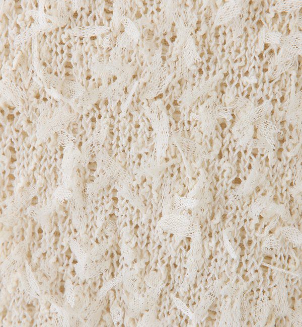  「リボンヤーンニットプルオーバー」|ニット・セーター|