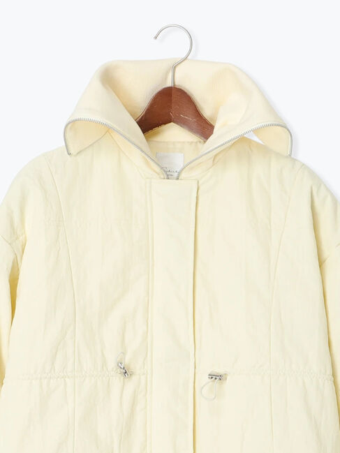 Te chichi「【Atelier Bonheur】リブカラードロストパデッドコート《2025winter catalog item》」|その他|