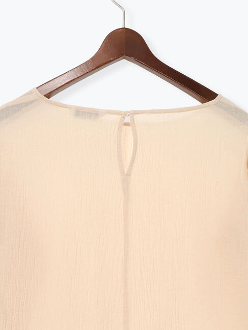 Te chichi「クレープフレアスリーブブラウス」|シャツ・ブラウス|