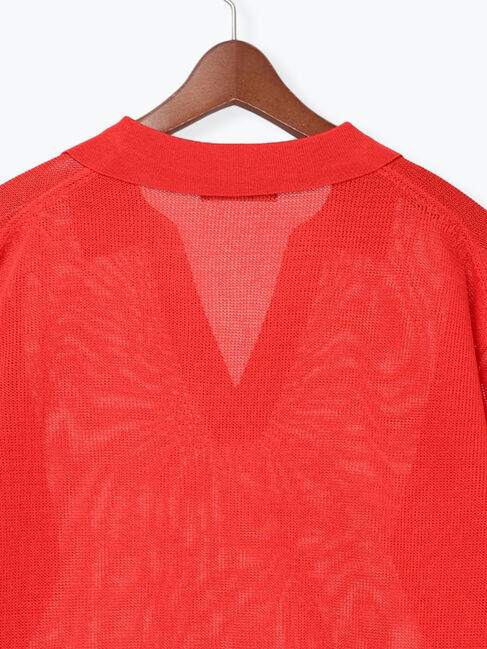 Te chichi「メッシュスキッパーポロニット」|ニット・セーター|